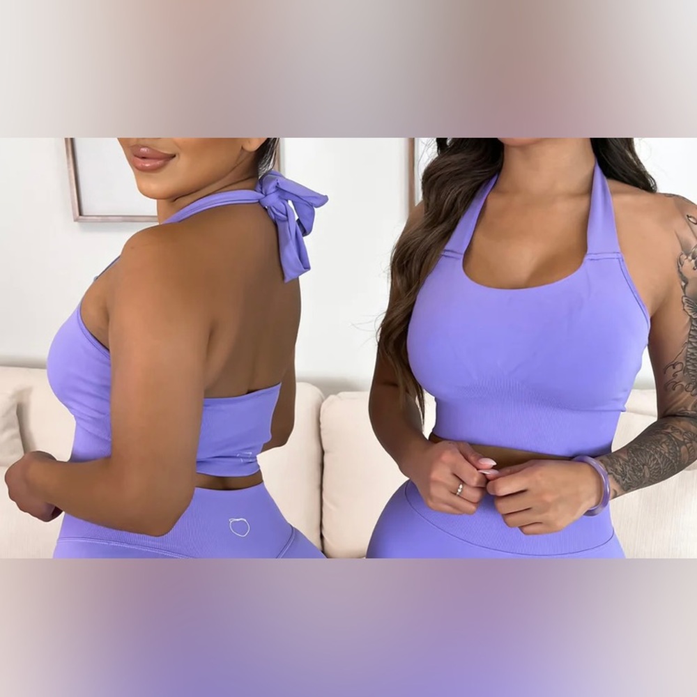 Peachy bunz sports bra